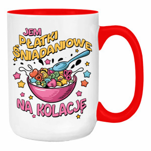 Jem płatki śniadaniowe na kolację