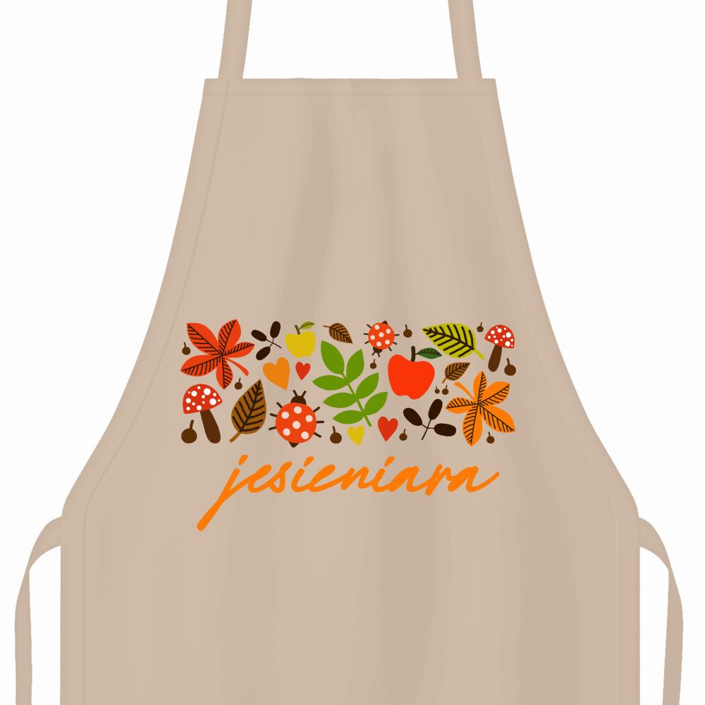Jesieniara 2 fartuch kolor beżowy
