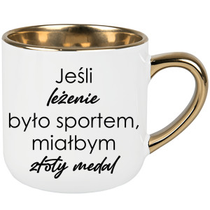 Jeśli leżenie było sportem złoty medal