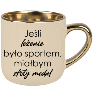 Jeśli leżenie było sportem złoty medal