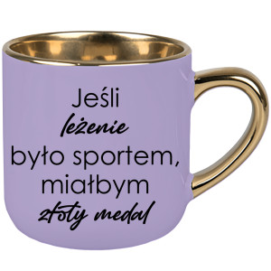 Jeśli leżenie było sportem złoty medal