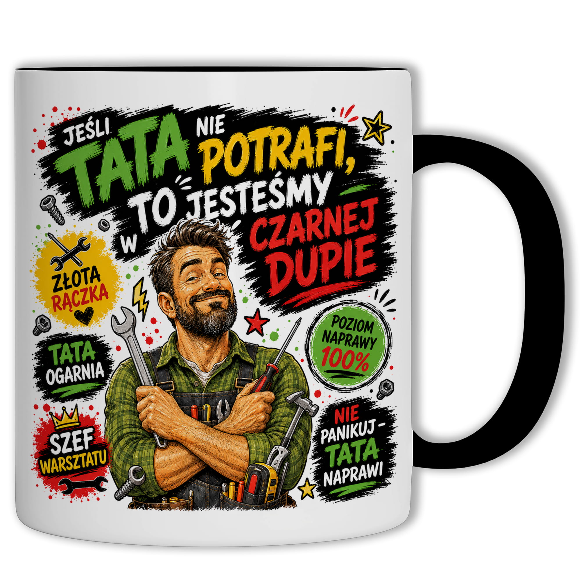Jeśli tata nie potrafi jesteśmy w czarnej dupie