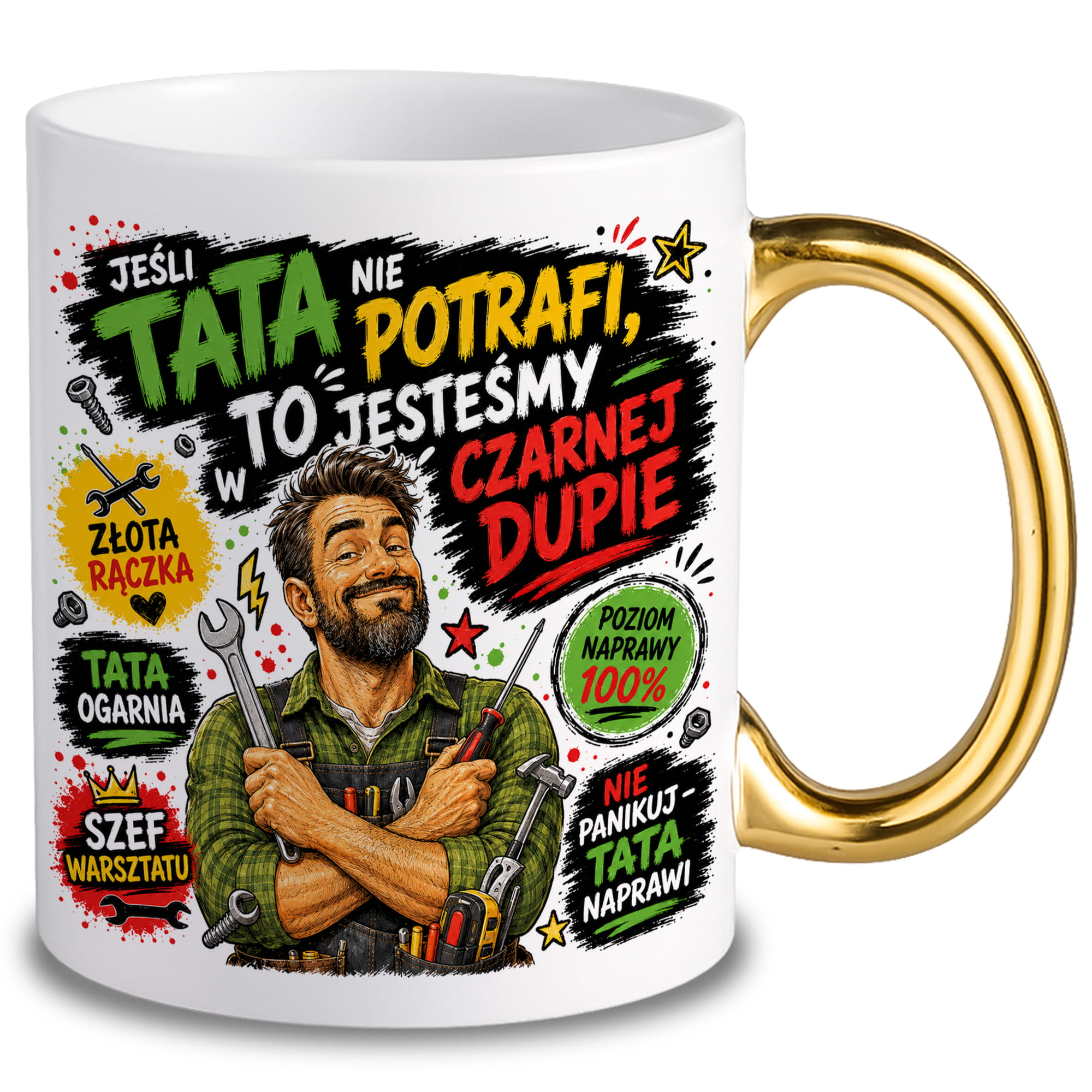 Jeśli tata nie potrafi jesteśmy w czarnej dupie