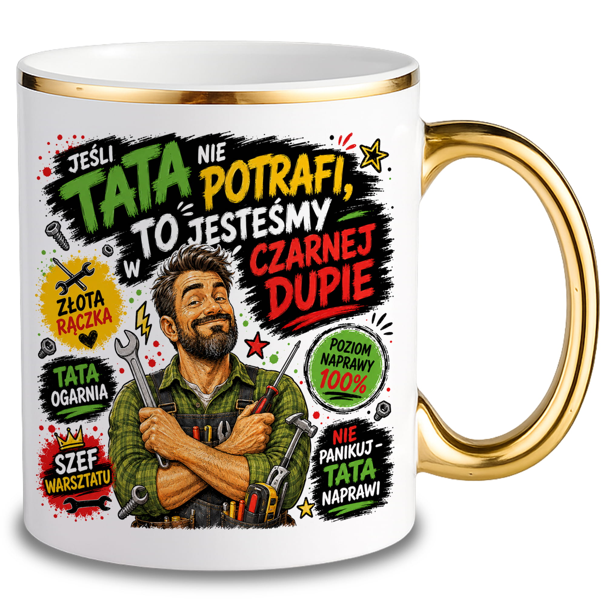 Jeśli tata nie potrafi jesteśmy w czarnej dupie