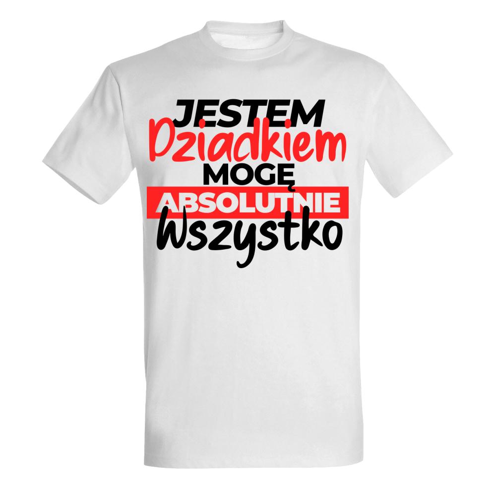 Jestem Dziadkiem Mogę Wszystko koszulka męska