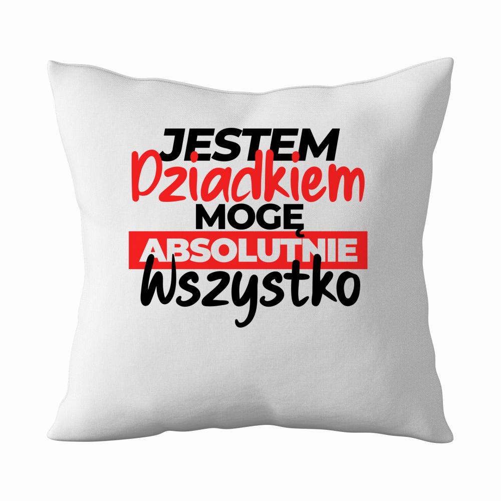 Jestem Dziadkiem Mogę Wszystko poduszka