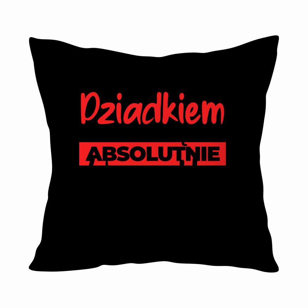 Jestem Dziadkiem Mogę Wszystko poduszka kolor biały