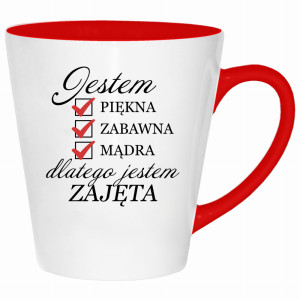 Jestem piękna zabawna dlatego jestem zajęta