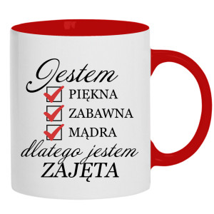 Jestem piękna zabawna dlatego jestem zajęta
