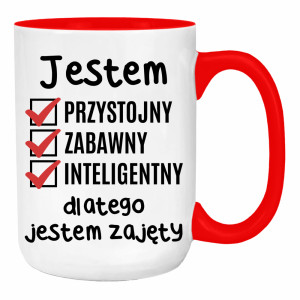 Jestem przystojny zabawny dlatego jestem zajęty