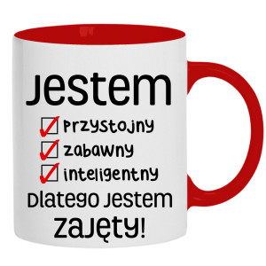 Jestem przystojny zabawny inteligentny