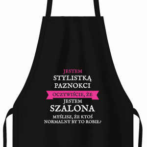 Jestem stylistką paznokci jestem szalona