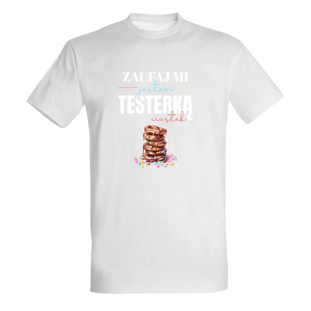 Jestem Testerką Ciastek koszulka męska