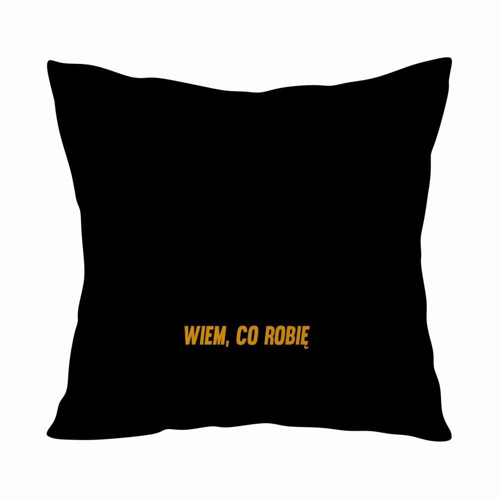 Jestem Wójtem Wiem Co Robię poduszka kolor zielony