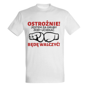 JESTEM ZA GRUBY ŻEBY UCIEKAĆ