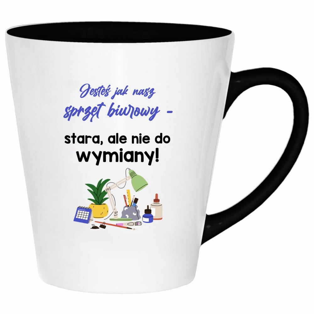 Jesteś jak nasz sprzęt biurowy stara kubek latte kolor red