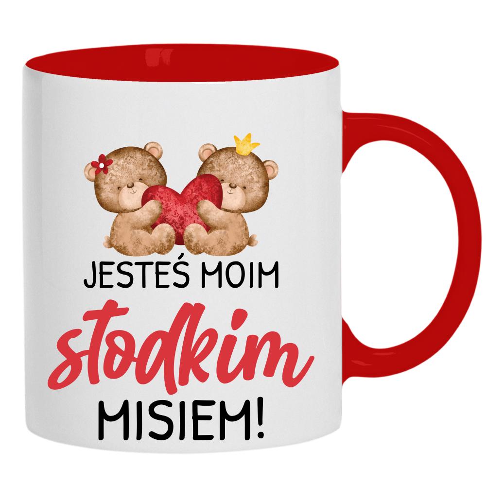 Jesteś moim słodkim misiem 2 kubek ucho kolor
