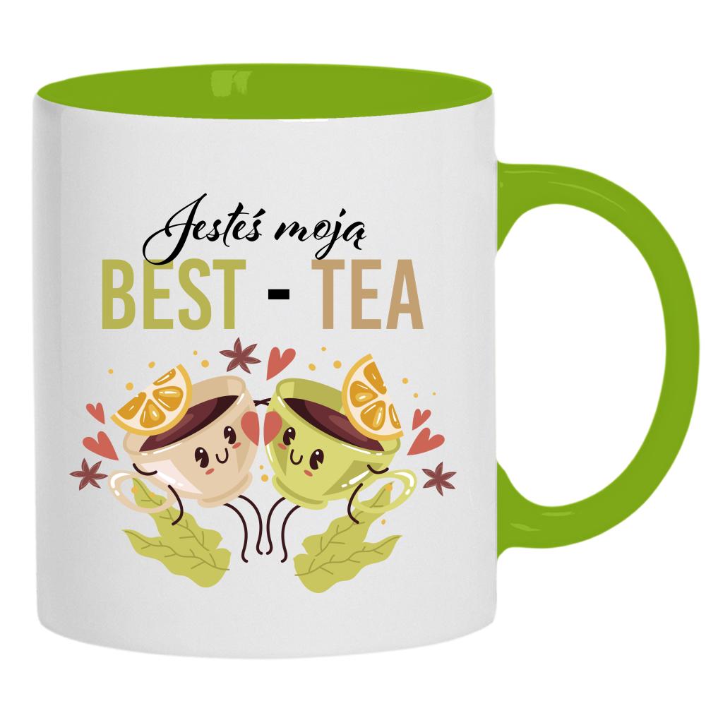 Jesteś moją Best-Tea kubek ucho kolor kolor zielony