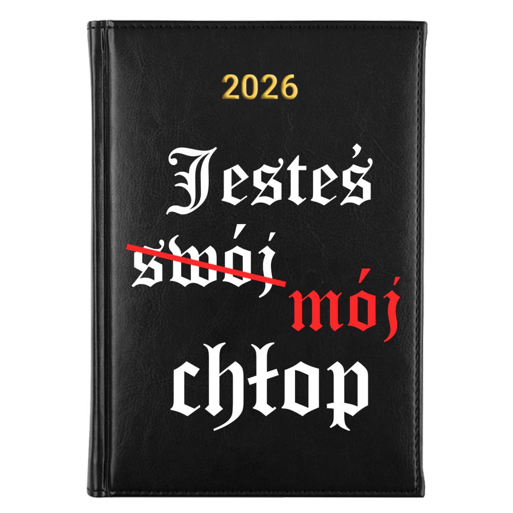 Jesteś (swój) mój chłop 2 kalendarz książkowy a5 2027