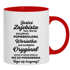 Jesteś zaje#ista…