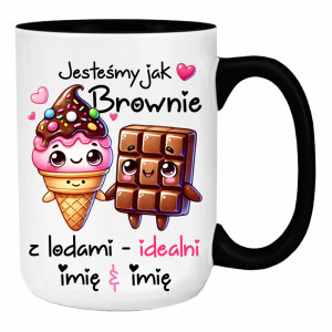 JESTEŚMY JAK BROWNIE Z LODAMI