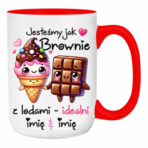 JESTEŚMY JAK BROWNIE Z LODAMI