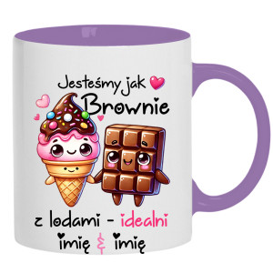 JESTEŚMY JAK BROWNIE Z LODAMI