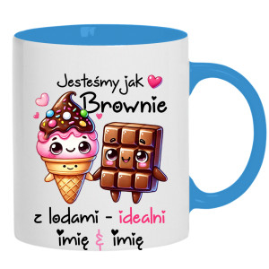 JESTEŚMY JAK BROWNIE Z LODAMI
