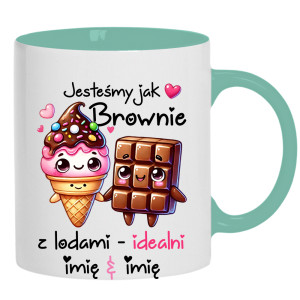 JESTEŚMY JAK BROWNIE Z LODAMI