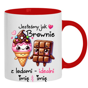 JESTEŚMY JAK BROWNIE Z LODAMI
