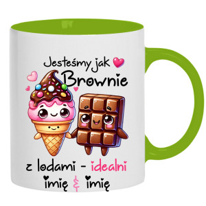 JESTEŚMY JAK BROWNIE Z LODAMI
