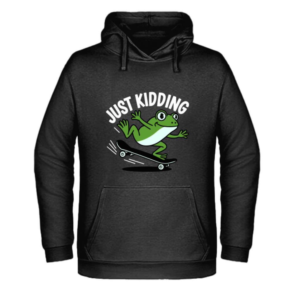JUST KIDDING bluza męska z kapturem