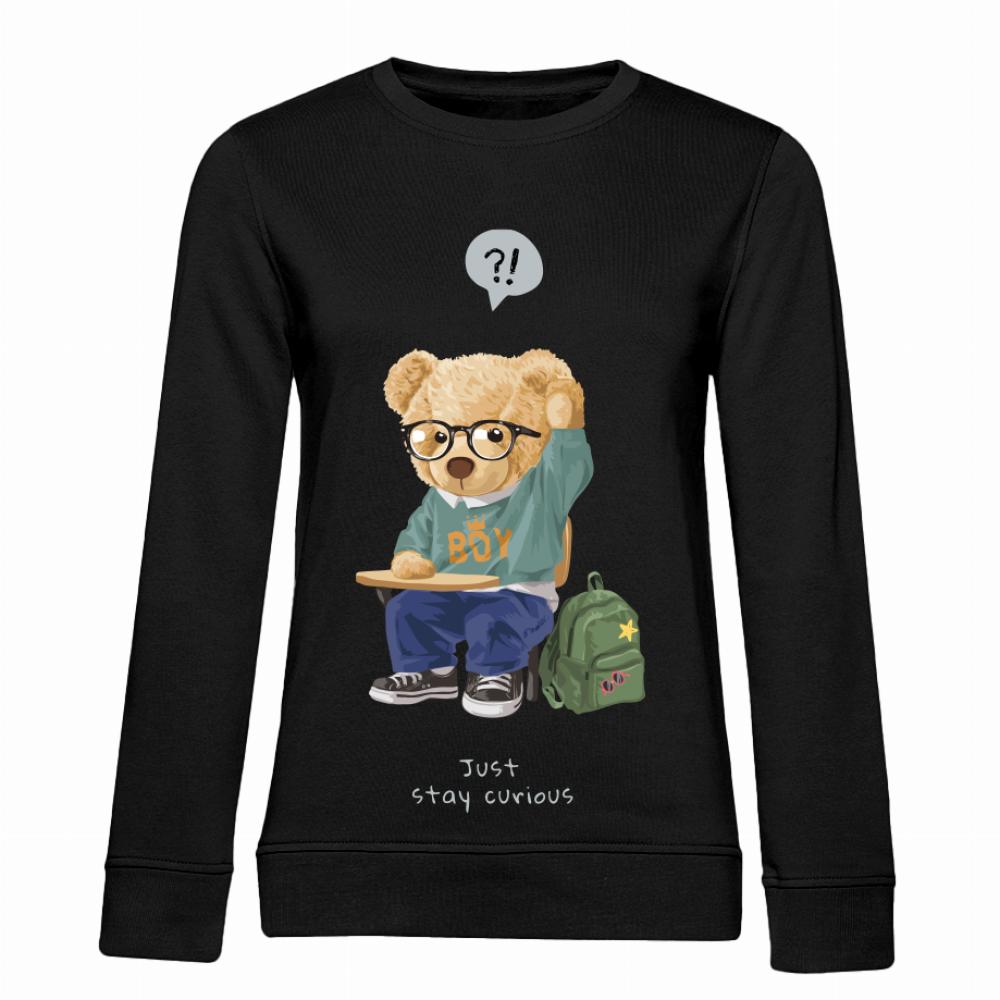 Just Stay Curious bluza damska bez kaptura