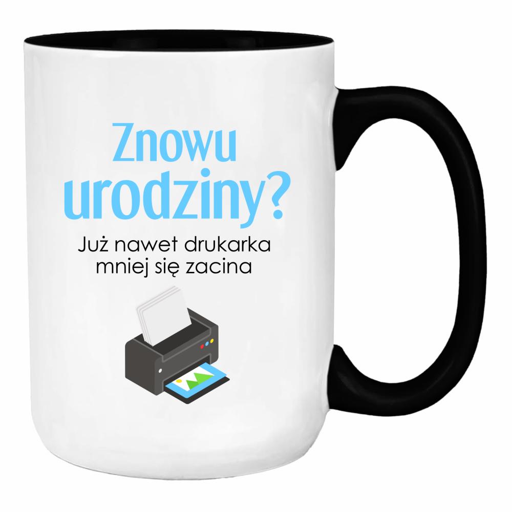 Już nawet drukarka mniej się zacina duży kubek ucho kolor kolor biały