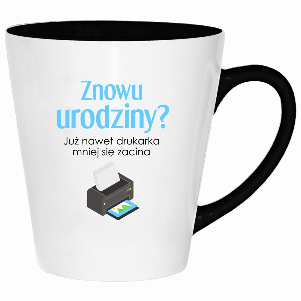 Już nawet drukarka mniej się zacina kubek latte kolor turkusowy