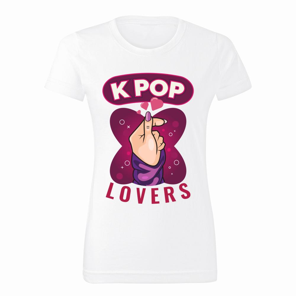 K-pop Lovers koszulka damska