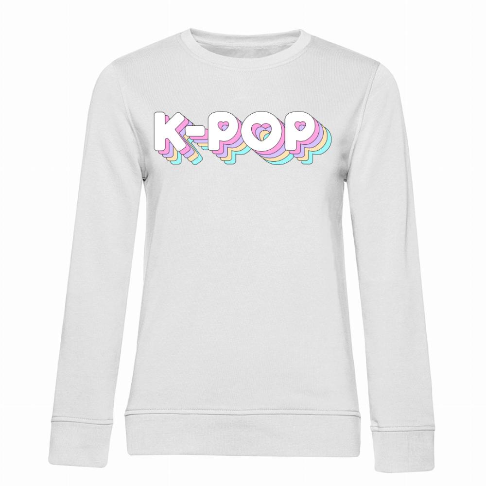 K-pop – noś swoją pasję głośno i kolorowo bluza damska bez kaptura