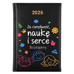 Kalendarz A5 Za cierpliwość naukę i serce