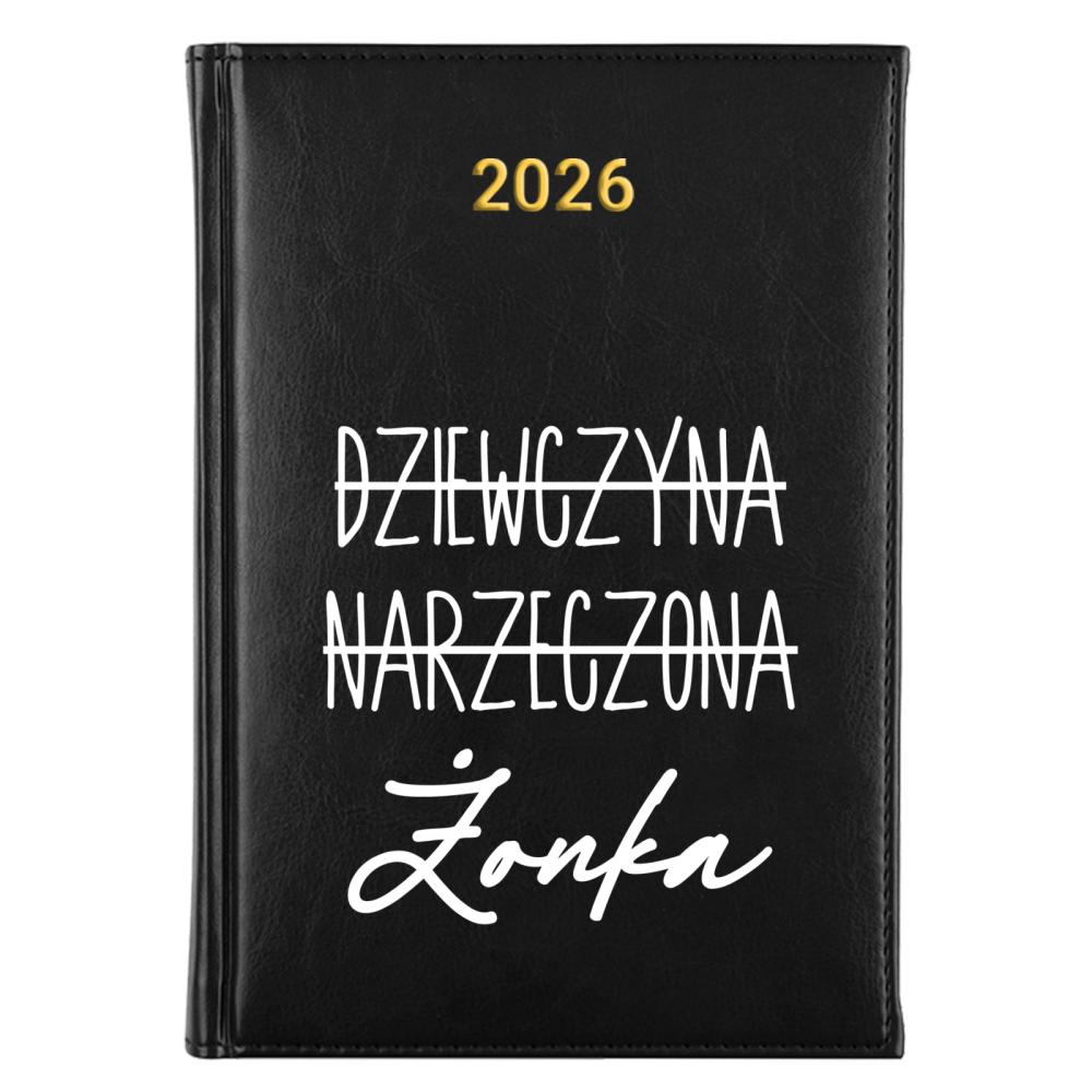 Kalendarz Żonka kalendarz książkowy a5 2026