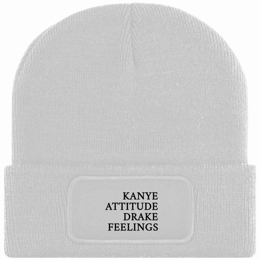 KANYE ATTITUDE DRAKE FEELING1 czapka zimowa