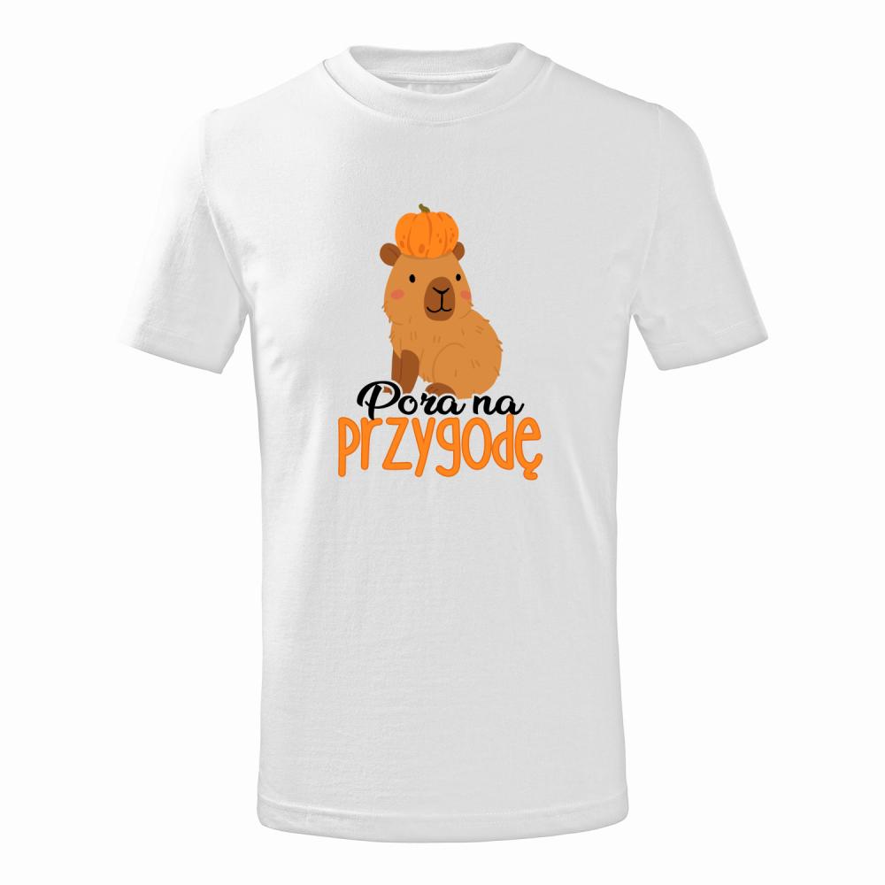 Kapibara Pora na przygodę koszulka junior