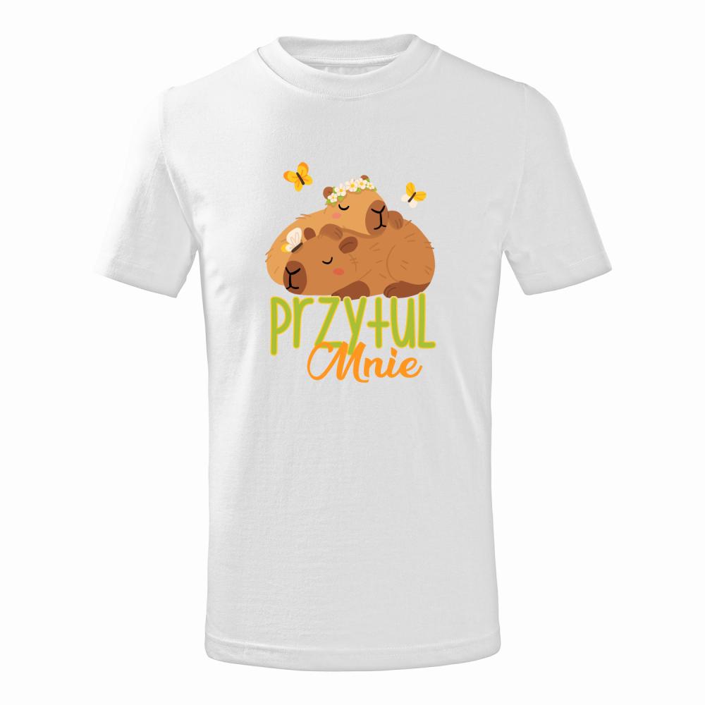 Kapibara Przytul mnie koszulka junior