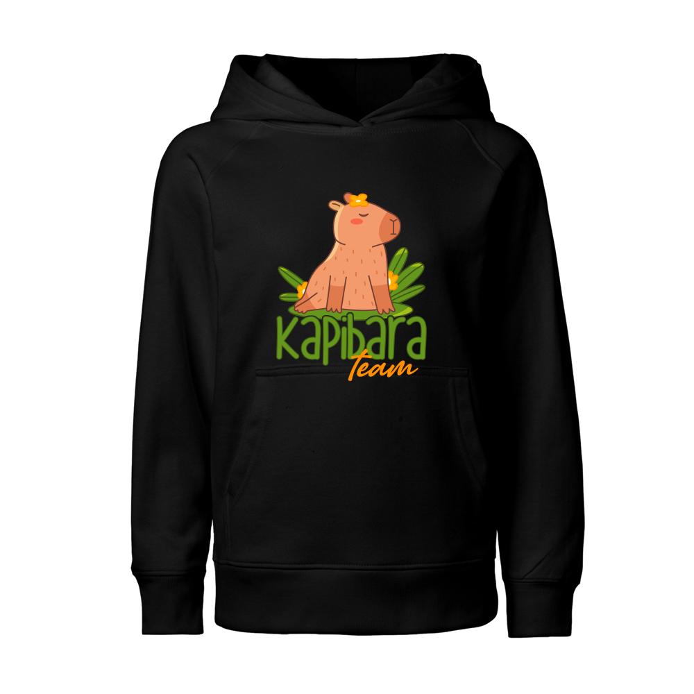 Kapibara Team bluza junior kolor czerwony