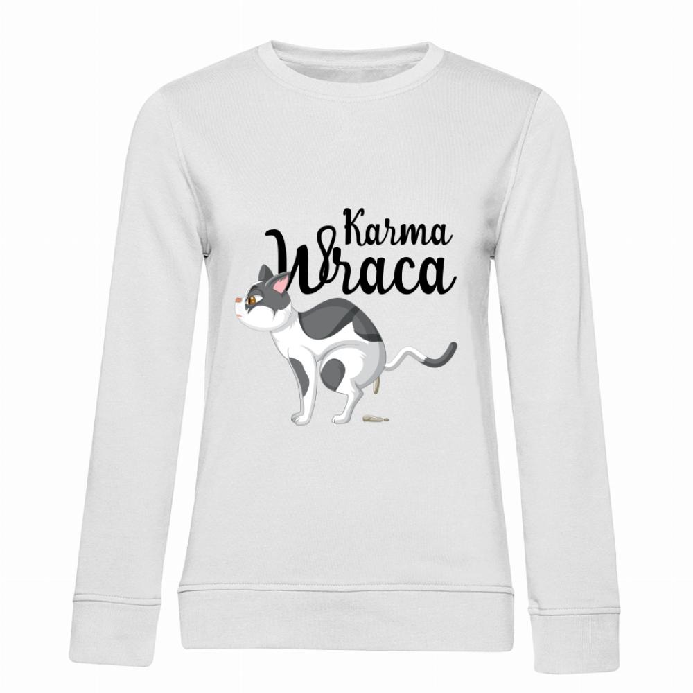 Karma wraca bluza damska bez kaptura