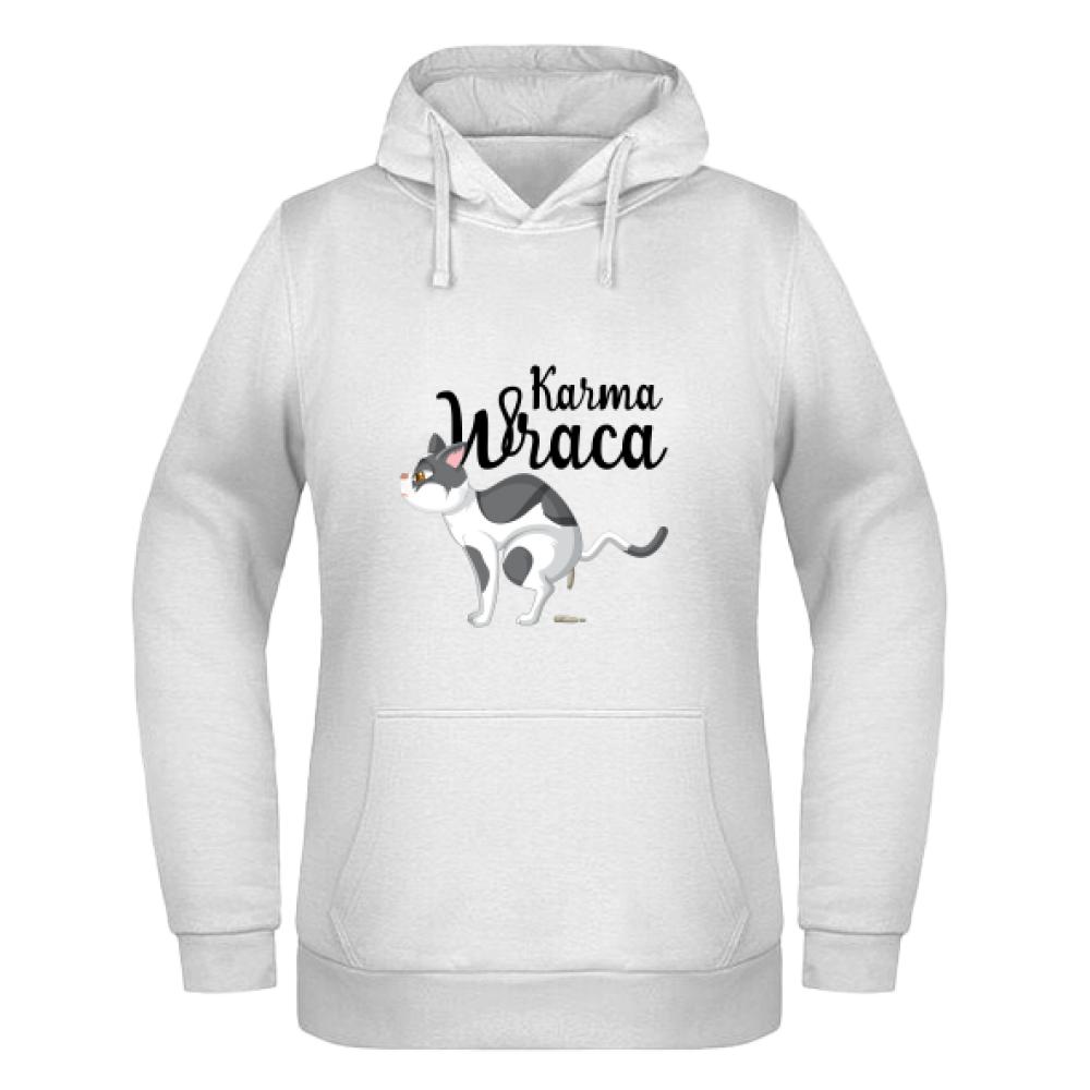 Karma wraca bluza damska z kapturem