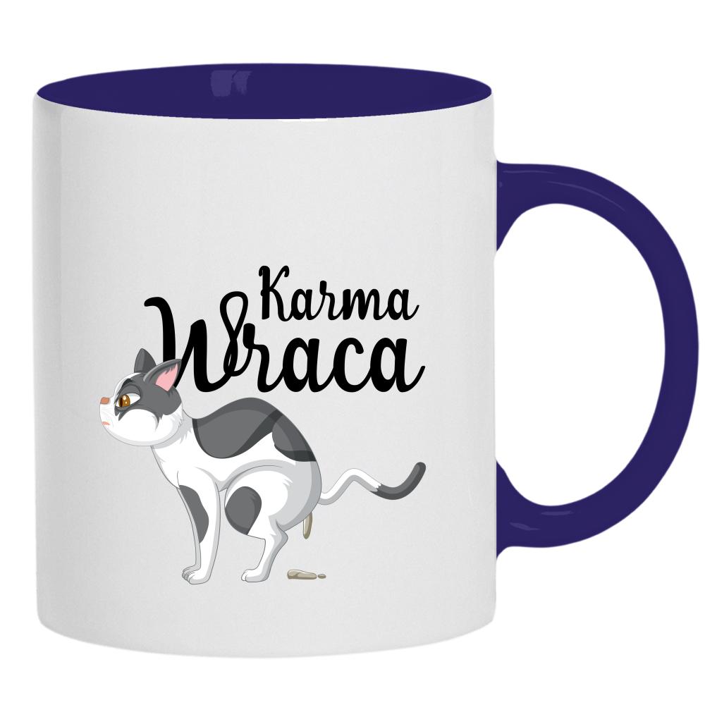 Karma wraca kubek ucho kolor kolor navy