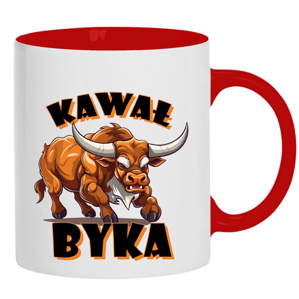 Kawał Byka kubek ucho kolor