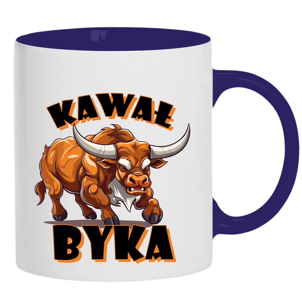 Kawał Byka kubek ucho kolor kolor navy