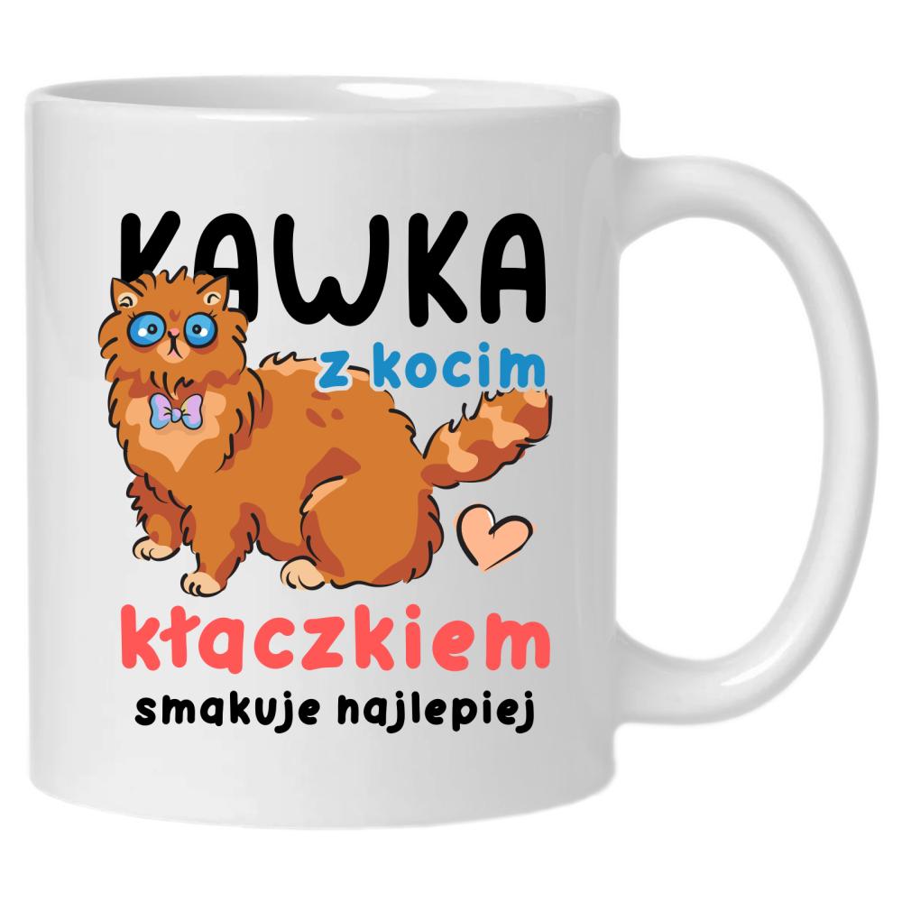 Kawka z Kocim Kłaczkiem kubek