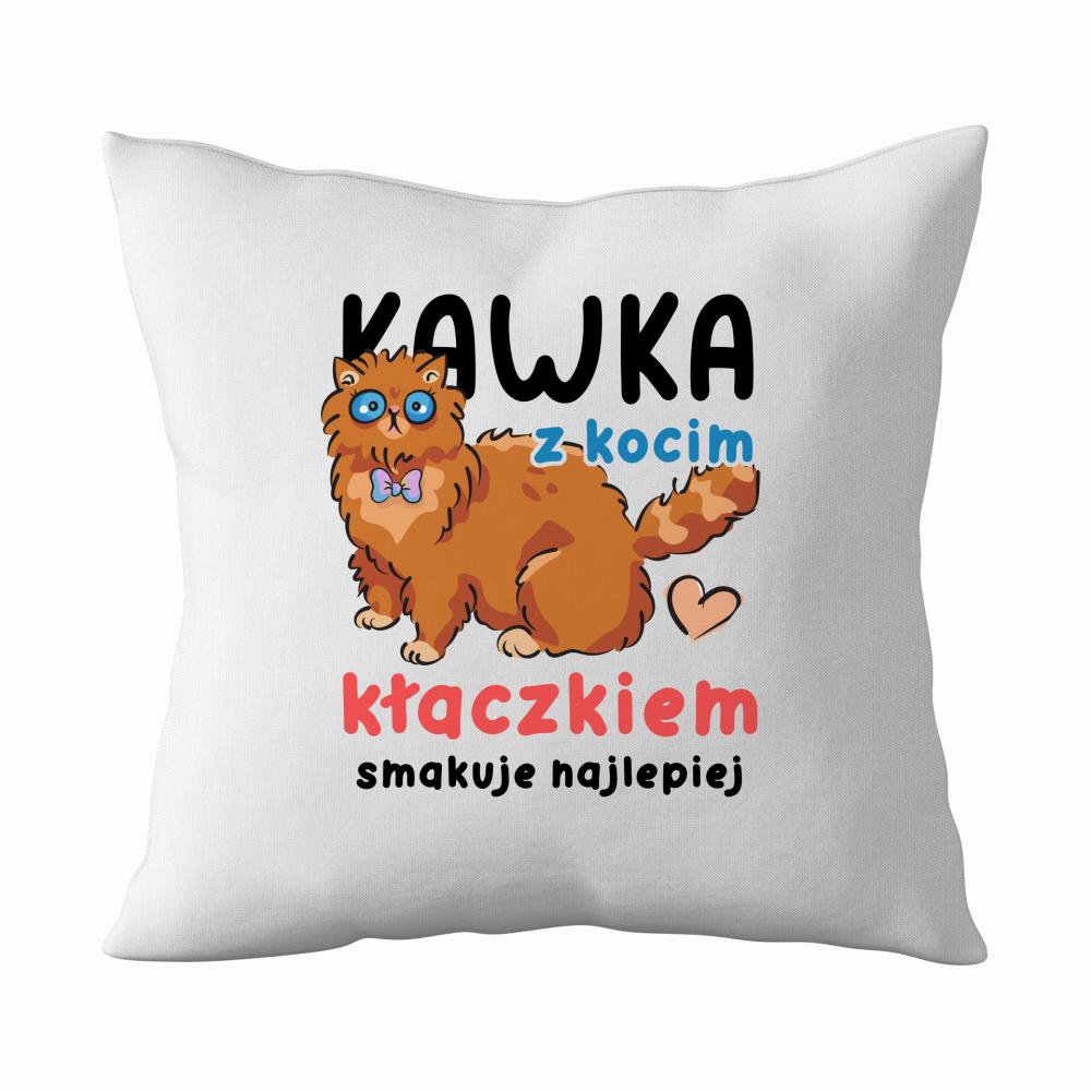Kawka z Kocim Kłaczkiem poduszka